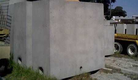 Grease Interceptors - Hendrikx Concrete